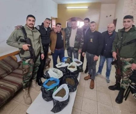 قلقيلية : ضبط 28 كيلو غرام من مخدر " الماريغوانا "